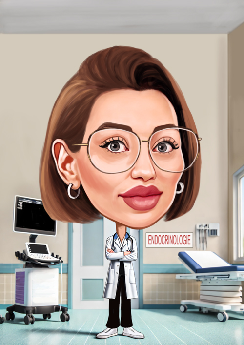 Caricatură Medic